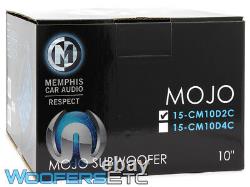 Memphis Cm10d2c 10 Mojo Cartouche Cast Replacement Subwoofer Speaker Cone Nouveau