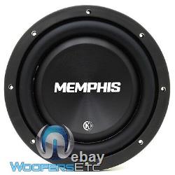 Memphis Csa10s4 10 350w Rms Single 4-ohm Shallow Car Subwoofer Bass Speaker Nouveau