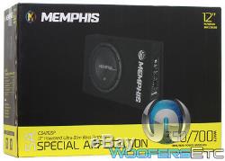 Memphis Csa112sp 12 700w Loaded Subwoofer Basse Ci-joint Enceintes Amplificateur