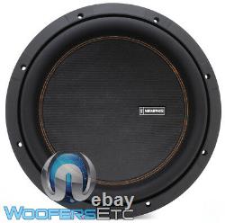 Memphis M612d2 12 Sub 700w Rms 1400w Max Dual 2-ohm Subwoofer Bass Speaker Nouveau
