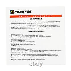 Memphis MJME8D1 3600w Double 8 MOJO Subwoofers de voiture + Boîte d'enclos de subwoofer + Haut-parleur domestique
