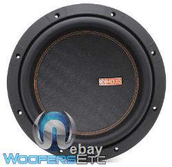Memphis Mojo 610d2 10 Sub 2200w Dual 2-ohm Car Audio Subwoofer Bass Speaker Nouveau