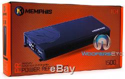 Memphis Prx1500.1 Amp Monoblock 3000w Max Subwoofers Haut-parleurs Ampli Basse Nouveau