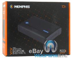 Memphis Viv1500.1 Monoblock 3000w Max Subwoofers Haut-parleurs Basse Dsp Amplificateur Nouveau