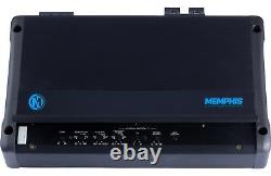 Memphis Viv2200.1 Monoblock 4400w Max Subwoofers Bass Speakers Dsp Amplificateur Nouveau