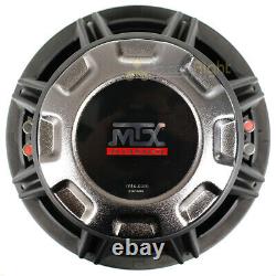 Mtx Audio 12 Subwoofer 1500 Watts Max Dual 4 Ohm Audio 75 Series 7512-44 Single