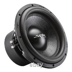 Nouveau Skar Audio Svr-12 D4 12 1600 Watt Max Power Double Subwoofer voiture 4 Ohm