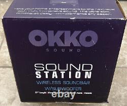 Okko Soundbar Avec Subwoofer- Collection Karaoke- Nouveau Dans La Boîte. Livraison Gratuite