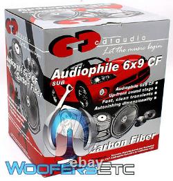 Open Box Cdt Car Audio Es-0690 Or 6x9 Subwoofer Mi-basse Haut-parleurs Paire