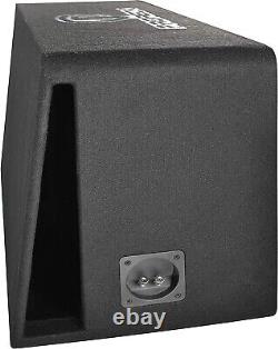 PRORECK PR-122M 1500W Double 12 Boîte de subwoofer pour voiture/camion avec kit audio Sub+Amp