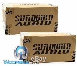 Paire Sundown Audio Sxmp-8 4 Ohms 8 250 Rms Midrange Conducteur De Véhicule Mids Haut-parleurs Nouveau