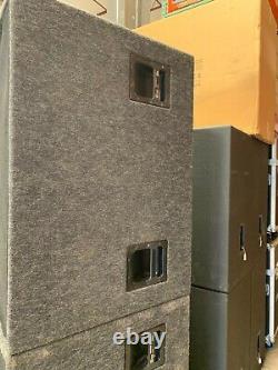 Paire de caissons de basses amplifiés Meyer Sound PSW-6 2-18 & 4-15 par armoire 2480 watts
