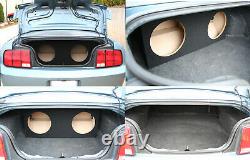 Personnalisé Ford Mustang 05-15 Dual 10 Auto Audio Sous Boîtier Basse Haut-parleur Sous-boîte