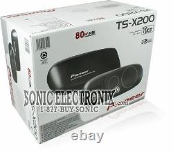Pioneer Ts-x200 40w Haut-parleurs Audio De Voiture À Montage De Surface À 3 Voies
