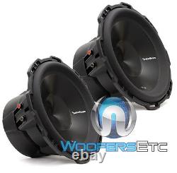 Pkg 2 Rockford Fosgate P3d4-12 12 Sous-feuilleurs Speakers + Ar1.4500d Amplifier Nouveau