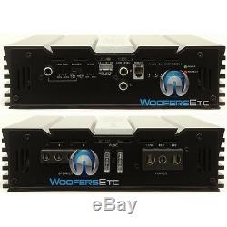 Pkg (2) Sundown Audio E8 V. 5 D4 8 Subwoofers Parleurs + Sae-600d Bass Amplifier