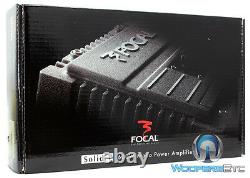 Pkg Focal Solid1 Black Monoblock Amplificateur + (2) Sous P30 12 Enceintes Subwoofers