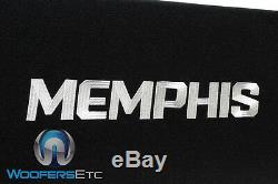 Pkg Memphis Prxe12d 12 1200w Subwoofers Intervenants Et Box + Ppi Trax1.1200d Amp