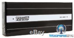 Pkg Sundown Audio Sae3000d Amplifier + (2) Sa10d4 Rev. 3 Haut-parleurs Subwoofers Bass