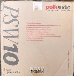 Polk Audio Am1055-c Psw10 10 Pouces Powered Subwoofer Black