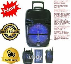 Portable Fm Bluetooth Haut-parleur Subwoofer Heavy Bass Sound System Party