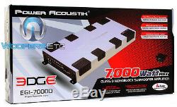 Power Acoustik Eg1-7000d Pro Haut-parleurs Subwoofer Basse 7,000w Monoblock Amplificateur