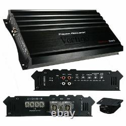 Power Acoustik Va1-8000d Monoblock 8000w Subwoofers Speakers Bass Amplificateur Nouveau