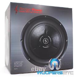 Précision Power Aw. 10d2 Atom Sub 10 1000w Dual 2-ohm Subwoofer Bass Speaker Nouveau