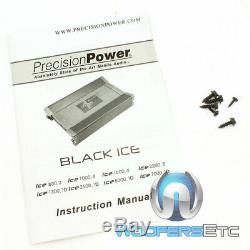 Precision Power Ice7000.1d Monoblock De Caissons De Basse De Haut-parleurs D'ampli Basse