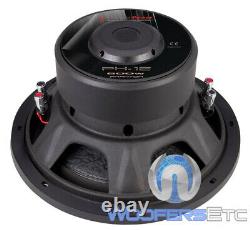 Precision Power Ph. 12 Sub 12 800w Rms Dual 2-ohm Subwoofer Bass Ppi Speaker Nouveau