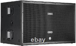 Rcf Sub 8006-as Dual 18 Active High Power Subwoofer 5000 Watts Pa / Live Sound