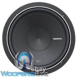 Rockford Fosgate P1s4-15 Sub 15 Car Audio 4 Ohm 500w Subwoofer Bass Speaker Nouveau