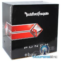 Rockford Fosgate Punch P1s4-10 Sub 10 Car Audio 4ohm 500w Subwoofer Speaker Nouveau