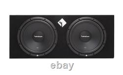 Rockford Fosgate Twin 12 Pouces 800w Voiture Audio Subwoofers Driver Subs Bass Box