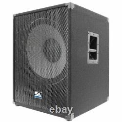 Seismic Audio 18 Pa Powered Subwoofer Active Speaker