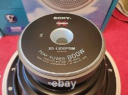 Sony Marine Xs-l100p5m 800w 10 Subwoofer Speaker New
<br/>

  <br/>	 Traduction en français :   <br/>   Sony Marine Xs-l100p5m 800w 10 Haut-parleur Subwoofer Neuf