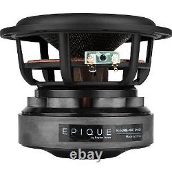 Subwoofer Epic E150HE-44 à double bobine mobile de 5-1/2 pouces et plage étendue, 4 ohms par bobine