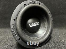 Subwoofer de voiture Sundown Audio X-8 V. 3 D4 8 800w Rms Dual 4-ohm avec haut-parleur de basse neuf.