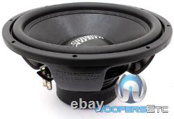 Sundown Audio E-15 V. 4 D4 15 500w Rms Dual 4-ohm Voiture Subwoofer Basse Haut-parleur Nouveau