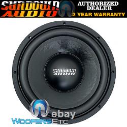 Sundown Audio Lcs 12 V2 D4 Sub 12 300w Rms Dual 4ohm Subwoofer Bass Speaker Nouveau