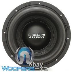 Sundown Audio Ns-10 V. 4 10 D1 Nightshade 2500w Rms Dual 1-ohm Subwoofer Nouveau
