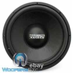 Sundown Audio Sa-15 D4 Classic 15 750w Rms Dual 4-ohm Subwoofer Bass Speaker