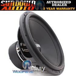 Sundown Audio Sa-18 V. 2 D4 18 1000w Rms Dual 4-ohm Subwoofer Basse Haut-parleur Nouveau