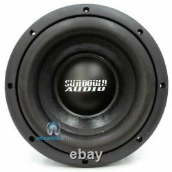 Sundown Audio Sa-8 V1.5 D2 Sub 8 500w Dual 2-ohm Subwoofer Bass Speaker Nouveau
