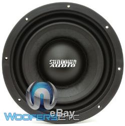 Sundown Audio Sd-3 12 D2 12 500w Rms Double Shallow 2 Ohms Subwoofer Nouveau