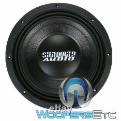 Sundown Audio Sd-4 12 D2 12 600w Rms Dual 2-ohm Shallow Subwoofer Speaker Nouveau