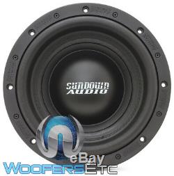 Sundown Audio U-10 D2 10 Sub 1500w Rms Dual 2 Ohms Subwoofer Enceintes Bass New