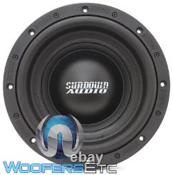 Sundown Audio U-10 V2 D2 10 Sub 1750w Rms Dual 2-ohm Subwoofer Basse Haut-parleur Nouveau