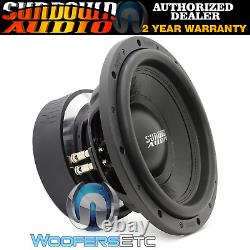 Sundown Audio U-12 V2 D4 12 Sub 1750w Rms Dual 4-ohm Subwoofer Basse Haut-parleur Nouveau