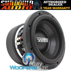 Sundown Audio U-8 D4 8 Sub 600w Rms Dual 4-ohm Voiture Subwoofer Basse Haut-parleur Nouveau